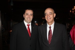 Renato Hagopian, Gerente de Vendas Brasil da Qatar e Antonio Bandeira, Country Manager Latin America