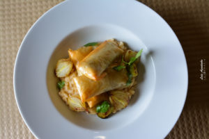 Sardinhas crocantes, o seu arroz com cebolinhas assadas (13)