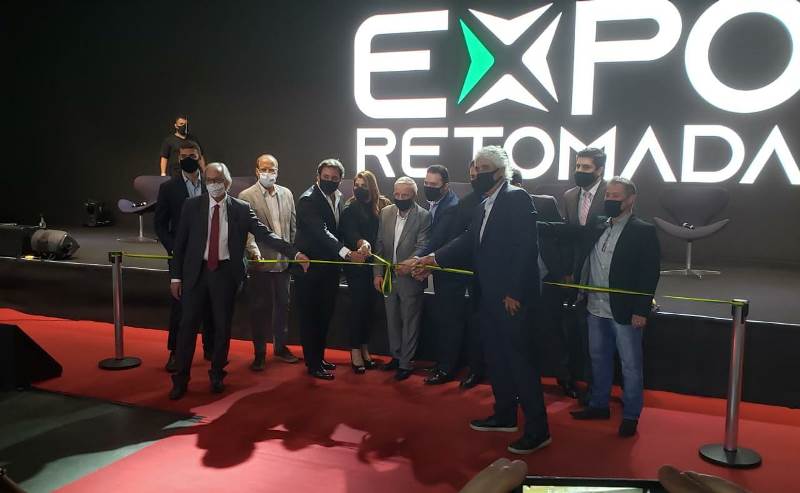 Abertura oficial da Expo Retomada