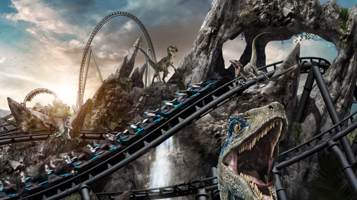 Universal terá primeira montanha-russa do Jurassic World