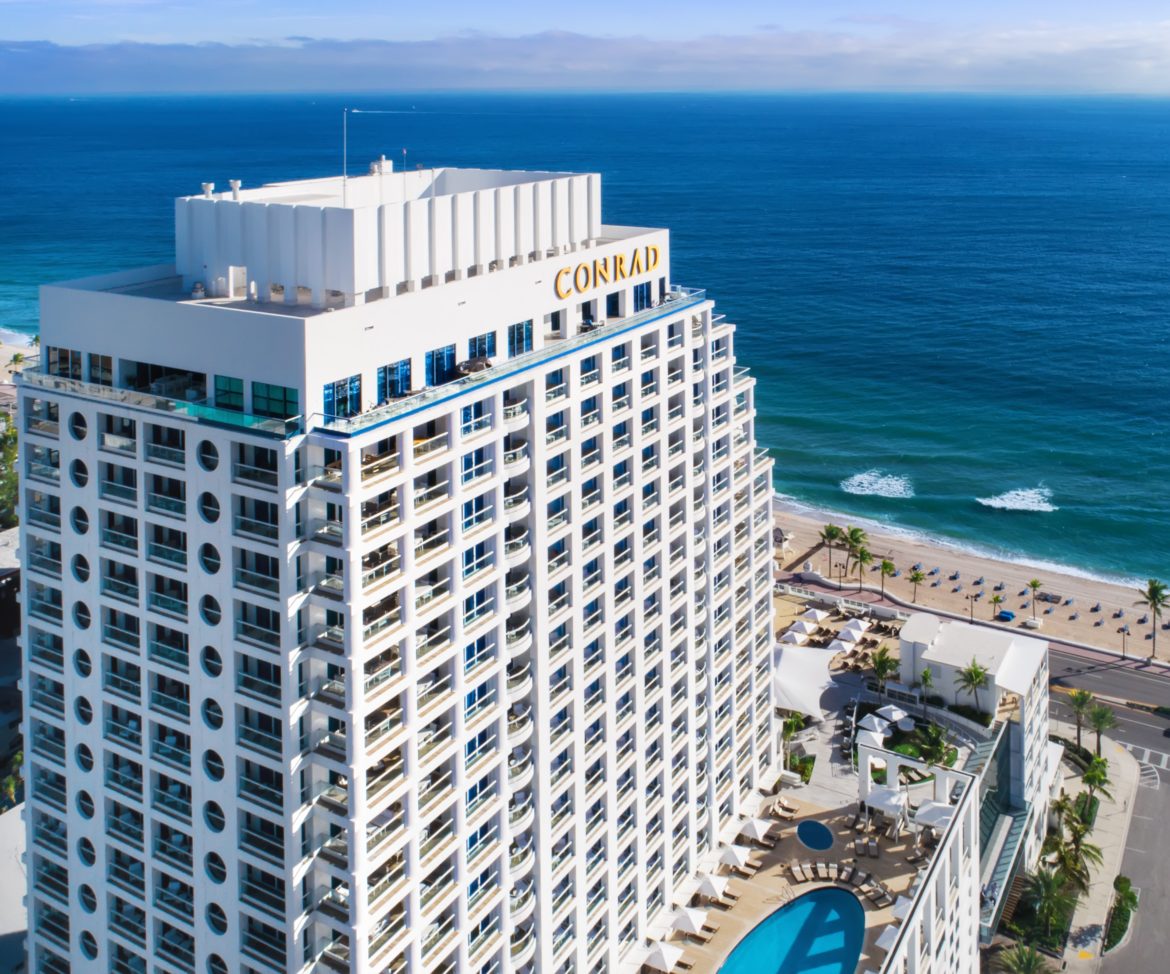 Conrad Hotel, um paraíso em Fort Lauderdale