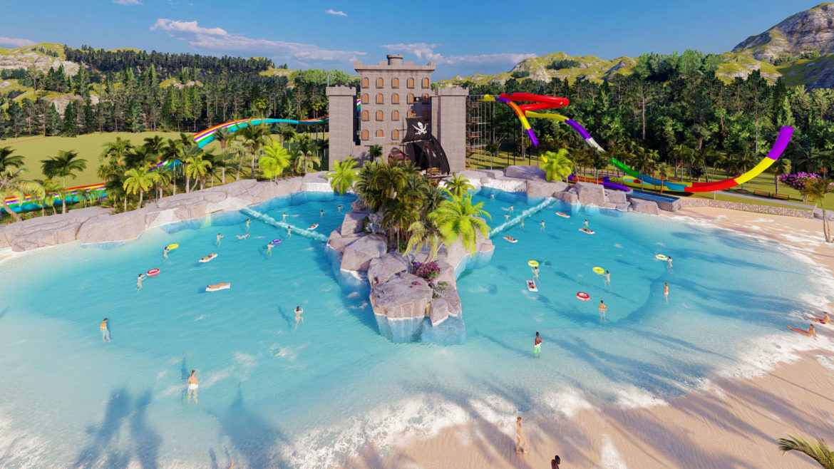 Maior parque aquático de Minas Gerais será inaugurado em 2022