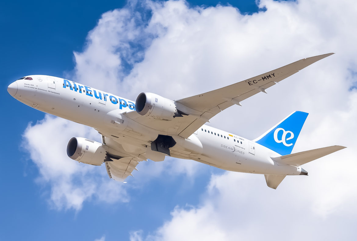 Air Europa retorna a campanha “Time To Fly