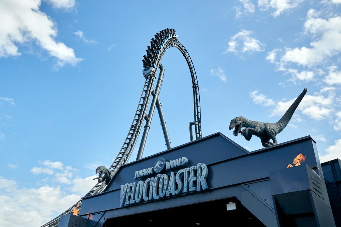 Montanha-russa do Jurassic World na Universal irá abrir em junho