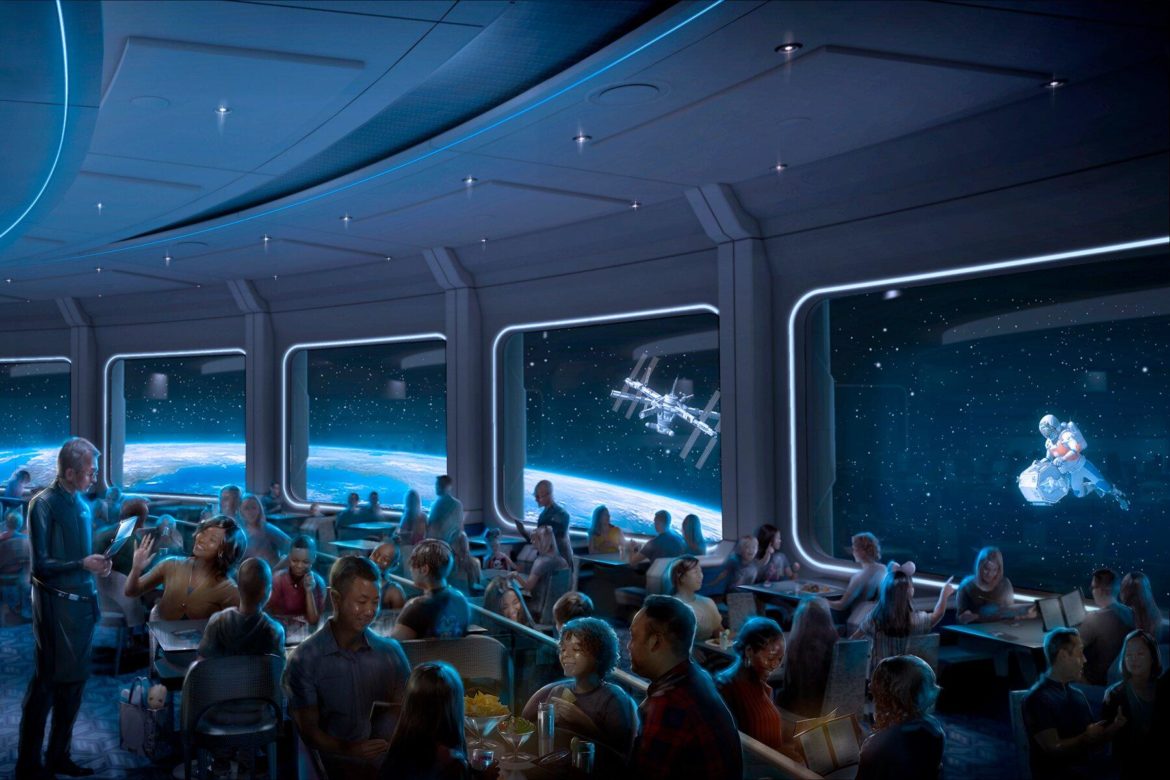Disney World revela Sneak Peek of Space 220