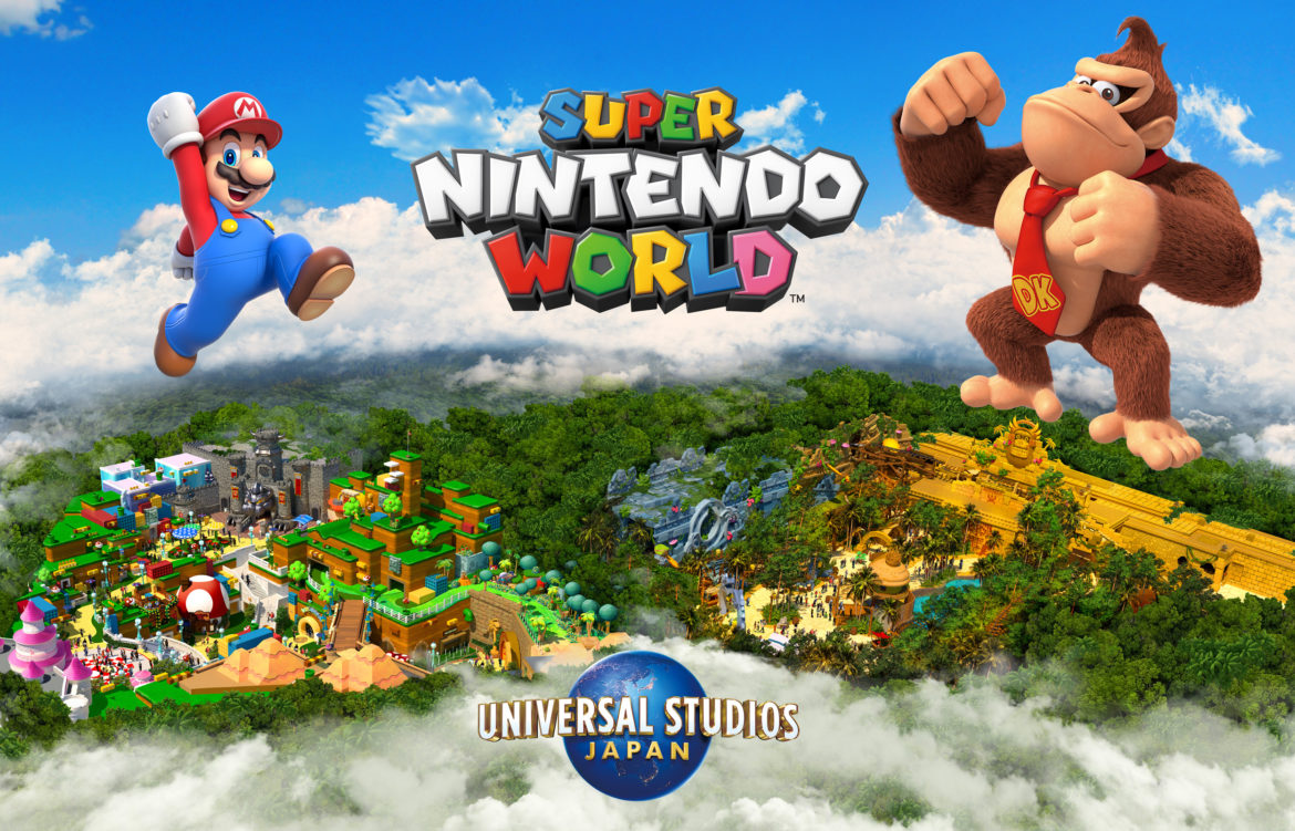 Universal Studios Japan irá abrir a primeira área temática de Donkey Kong do mundo em 2024