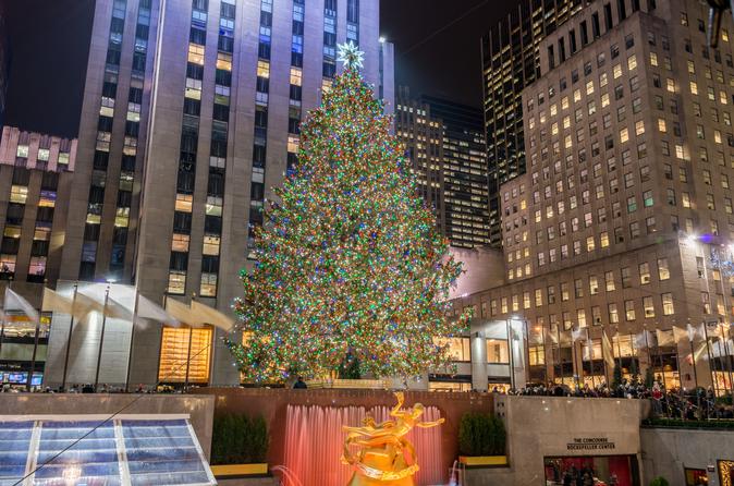 A iluminação da árvore de Natal do Rockefeller Center está de volta