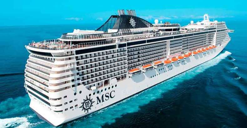 MSC Cruzeiros suspende escalas no porto de São Petersburgo