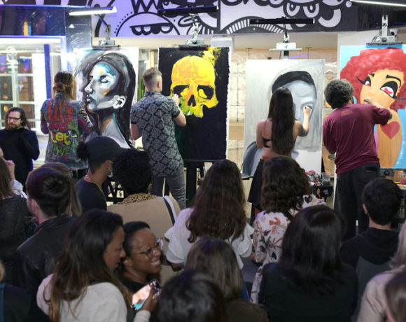 Pullman São Paulo Vila Olímpia reúne público no Art Battle Lounge Seasons