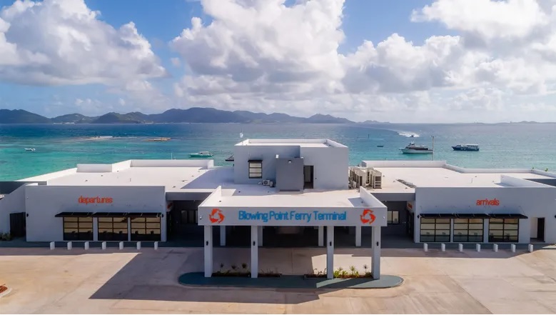 Anguilla inaugura novo terminal de balsas