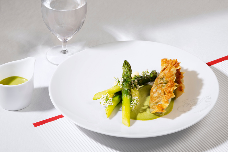 Air France apresenta seus menus de primavera a bordo das cabines La Première e Business em voos de longa distância