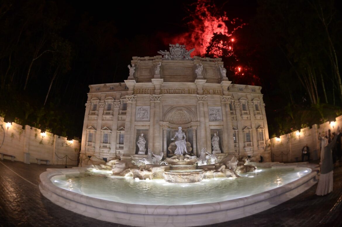 Turismo de SP inaugura obra inspirada na famosa Fontana di Trevi