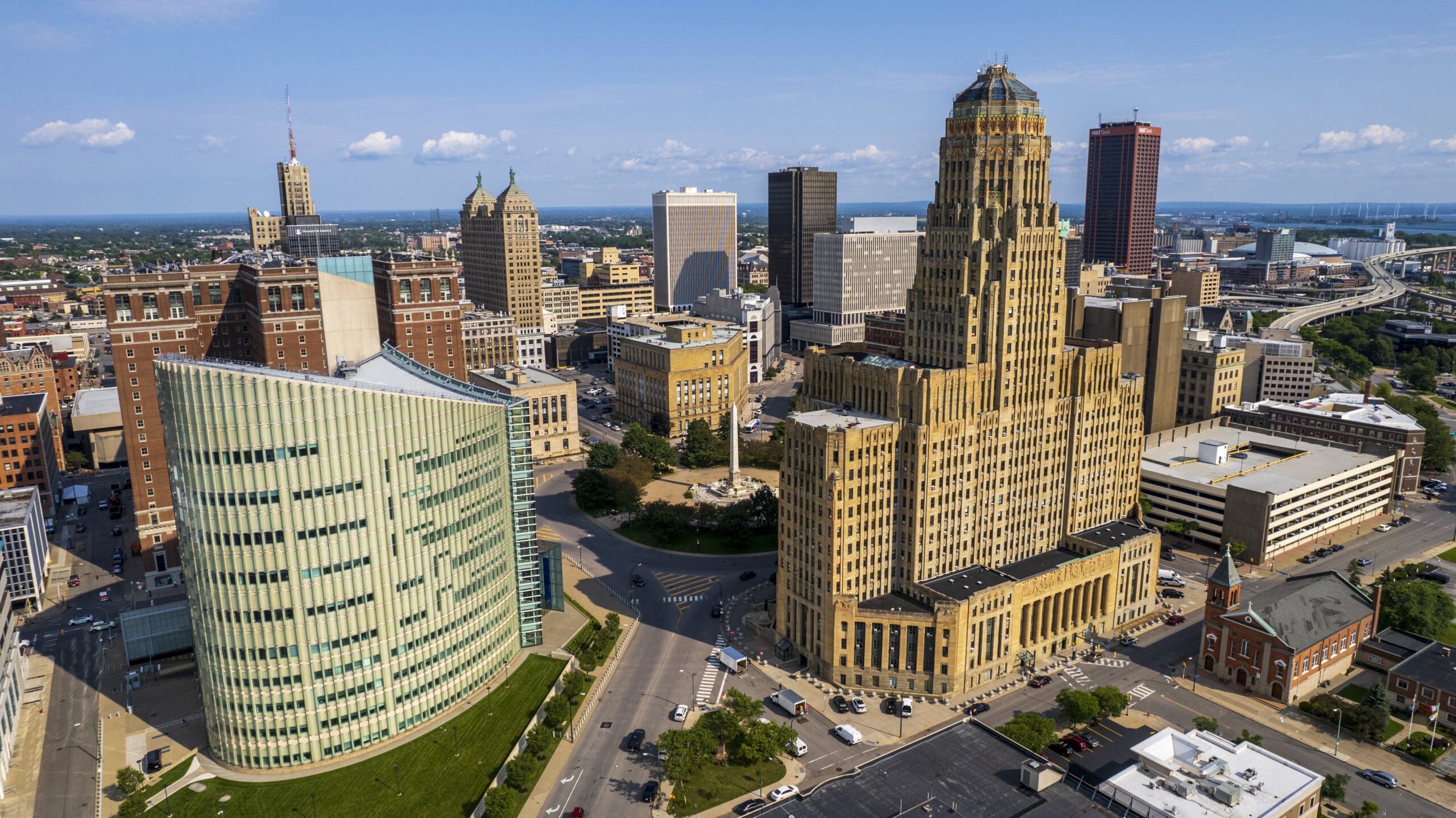 Vista panorâmica de Buffalo