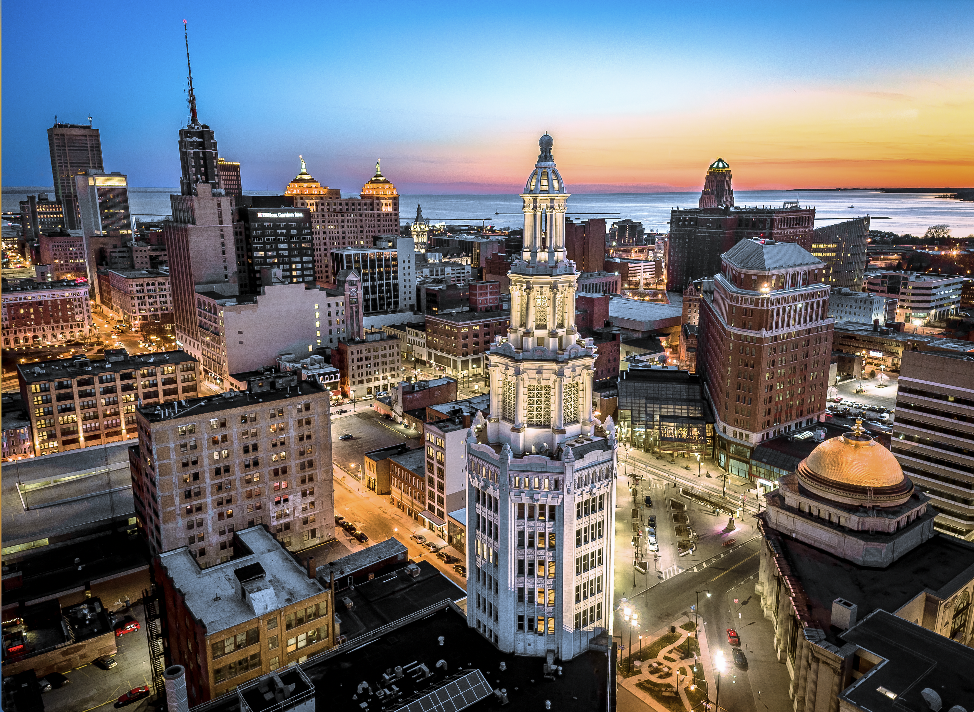 Vista panorâmica de Buffalo.